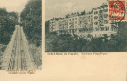 * GRAND HOTEL DE MACOLIN * KURHAUS MAGGLINGEN * FUNICULAIRE BIENNE MACOLIN * MAGGLINGEN * 1917 - Bienne