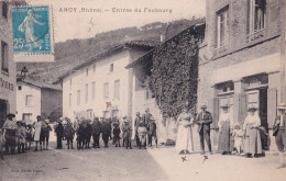 - 69 - ANCY : Entrée Du Faubourg , Carte Rare - Altri & Non Classificati