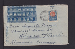 1909 - 10 C. Auf Dekorativem Brief Ab Veracruz Nach Deutschland - Mexico