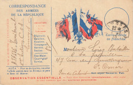 E738 Correspondance Des Armées - Guerre 1914-18