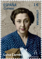 ESPAGNE SPANIEN SPAIN ESPAÑA 2024 LITERATURE: LUISA CARNÉS MNH ED 5753 - Unused Stamps