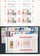 BD-444: MONACO:   Timbres De 1998**  N°2146/2155-2157/2185 + BF 81 - Unused Stamps