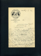 NANCY - CONVOCATION DU COMEDIAN SPORTING CLUB, SIEGE SOCIAL BRASSERIE DE L'ALERION - 29 NOVEMBRE 1925 - Zonder Classificatie