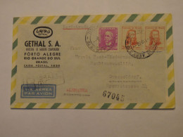 BRAZIL  AIRMAIL  COVER TO GERMANY 1965 - Autres & Non Classés