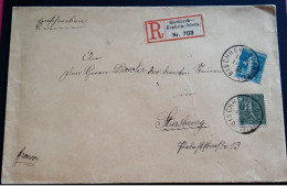 Alsace Enveloppe BISCHHEIM HONHEIM  LE 17/2/1920 Pour Strasbourg - 1. Weltkrieg 1914-1918