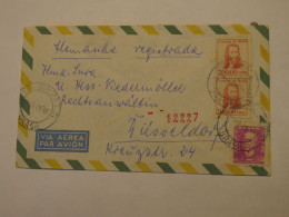 BRAZIL  AIRMAIL  COVER TO GERMANY 1966 - Sonstige & Ohne Zuordnung