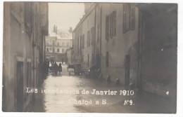 CHALON SUR SAONE  Les Inondations De Janvier 1910 - Chalon Sur Saone