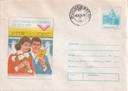 A24820 - Economy Week Cover Stationery Romania 1985 - Enteros Postales