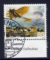 Suisse // Schweiz // 2010 // 100 Ans D'aviation En Suisse, Ernest Failloubaz No.1338 Oblitéré - Used Stamps