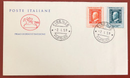 ITALY - FDC - 1959 - Centenary Of The Stamps Of The Kingdom Of Sicily - FDC
