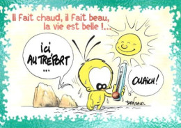 Carte Postale: Le Piaf N°5216: Il Fait Chaud, Il Fait Beau... Ici Au Tréport - Humour