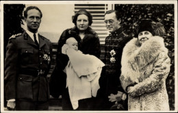CPA Roi Leopold III Von Belgien Zu Besuch In Soestdijk, Juliana Der Niederlande, Wilhelmina - Royal Families
