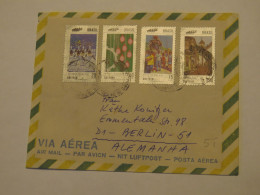 BRAZIL  AIRMAIL  COVER TO GERMANY - Autres & Non Classés