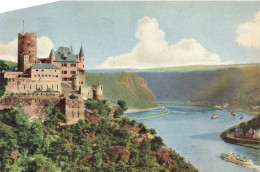 SUISSE - Au Bord Du Rhin - Le Château De Katz - Colorisé - Carte Postale - Autres & Non Classés