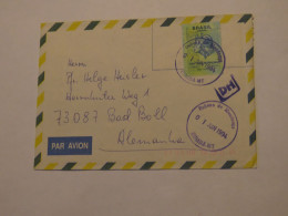 BRAZIL  AIRMAIL  COVER TO GERMANY 1994 - Sonstige & Ohne Zuordnung