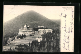 AK Semmering, Südbahnhotel Mit Pinkenkogel  - Sonstige & Ohne Zuordnung