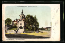 AK Kismarton-Eisenstadt, Partie An Der Wallfahrtskirche  - Altri & Non Classificati
