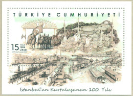 TURKEY 2023 MNH THE 100th ( HUNDREDTH ) ANNIVERSARY OF ISTANBUL'S - Nuevos
