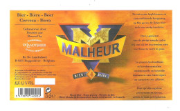 BROUWERIJ DE LANDTSHEER - BUGGENHOUT - MALHEUR - 4 - 75 Cl  -  BIERETIKET  (BE 772) - Bière