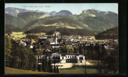 AK Bad Ischl, Panorama Mit Kais. Villa  - Altri & Non Classificati