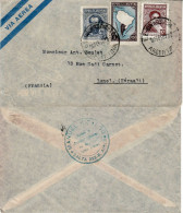 ARGENTINA 1950  AIRMAIL  LETTER SENT FROM BUENOS AIRES TO LUNEL - Lettres & Documents