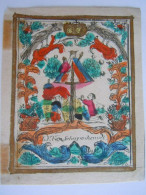 Devotieprentje Image Pieuse Montaigu Scherpenheuvel O. L. V.  Gravure Ingekleurd  (559) - Devotion Images