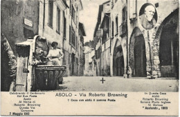 1912-Treviso Asolo Via Roberto Browning - Treviso