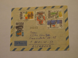 BRAZIL  AIRMAIL  COVER TO GERMANY - Other & Unclassified