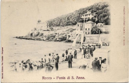 1900circa-Genova Recco Punta Di S.Anna - Genova (Genoa)