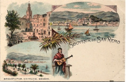 1900circa-SAN REMO Souvenir De San Remo - San Remo