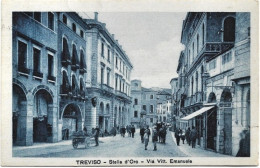 1931-Treviso Stella D'Oro Via Vittorio Emanuele, Viaggiata - Treviso