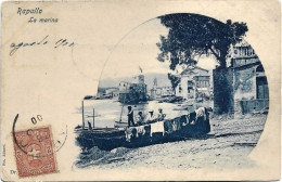1900-Genova Rapallo "La Marina ", Viaggiata - Genova (Genua)