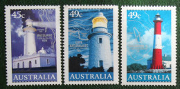 Lighthouses Phare 2002 (Mi 2125-2127 Yv 2020-2022) Used Gebruikt Oblitere Australia Australien Australie - Gebruikt