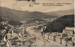 1916-Genova Valle Del Bisogno-Cimitero Di Stagliena, Viaggiata - Genova (Genua)