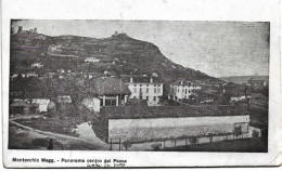 1918-Vicenza Montecchio Magg. Panorama Centro Del Paese - Vicenza