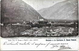 1903-Vicenza Arsiero E La Cartiera F.Rossi Perale - Vicenza