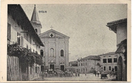 1930circa-Gorizia Biglia Scorcio Della Piazza Principale - Gorizia