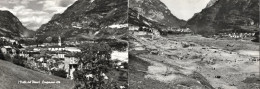 1963-Valle Del Piave Ricordo Di Longarone Vera Fotografia Cartolina Doppia - Belluno