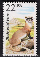 2039310014 1987 SCOTT 2333 (XX)  POSTFRIS  MINT NEVER HINGEDI -  NORTH AMERICAN WILDLIFE - BLACK FOOTED FERRET - FAUNA - Unused Stamps