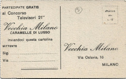 1950circa-Milano La Canonica Di Sant'Ambrogio,cartolina Con Intestazione Pubblic - 1946-60: Marcophilia