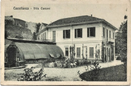 1920-Varese Castellanza Villa Cantoni Affrancata Coppia 5c. Leoni Con Annullo In - Varese
