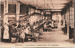1920circa-Torino Cinzano Lavorazione E Trasportatore Vini Spumanti, Insignifican - Autres & Non Classés