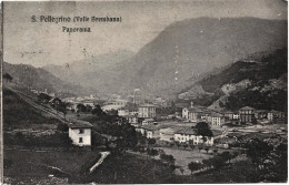 1909-Bergamo San Pellegrino (valle Brembana) Panorama - Bergamo
