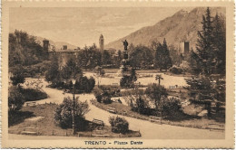 1930circa-Trento Piazza Dante - Trento