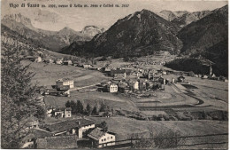 1930-Trento Vigo Di Fassa M1391,verso Il Sella M.2946 E Colbel M.2437 - Trento
