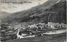 1916-Belluno S.Stefano Di Comelico Alto Cadore Panorama Generale - Belluno