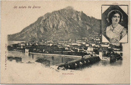 1900circa-Un Saluto Da Lecco Panorama, Lucia - Lecco