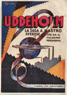 1949-cartolina Pubblicitaria Uddeholm Sega A Nastro Svedese,viaggiata - Publicité