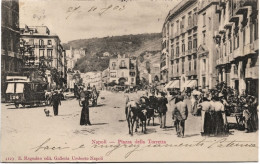 1903-Napoli Piazza Della Torretta, Viaggiata - Napoli (Neapel)