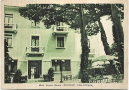 1942-Riccione (Rimini) Hotel Pension Boemia,viaggiata - Rimini